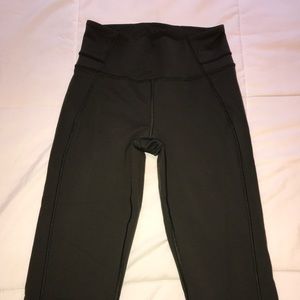 Army green Lulu bootcut pants